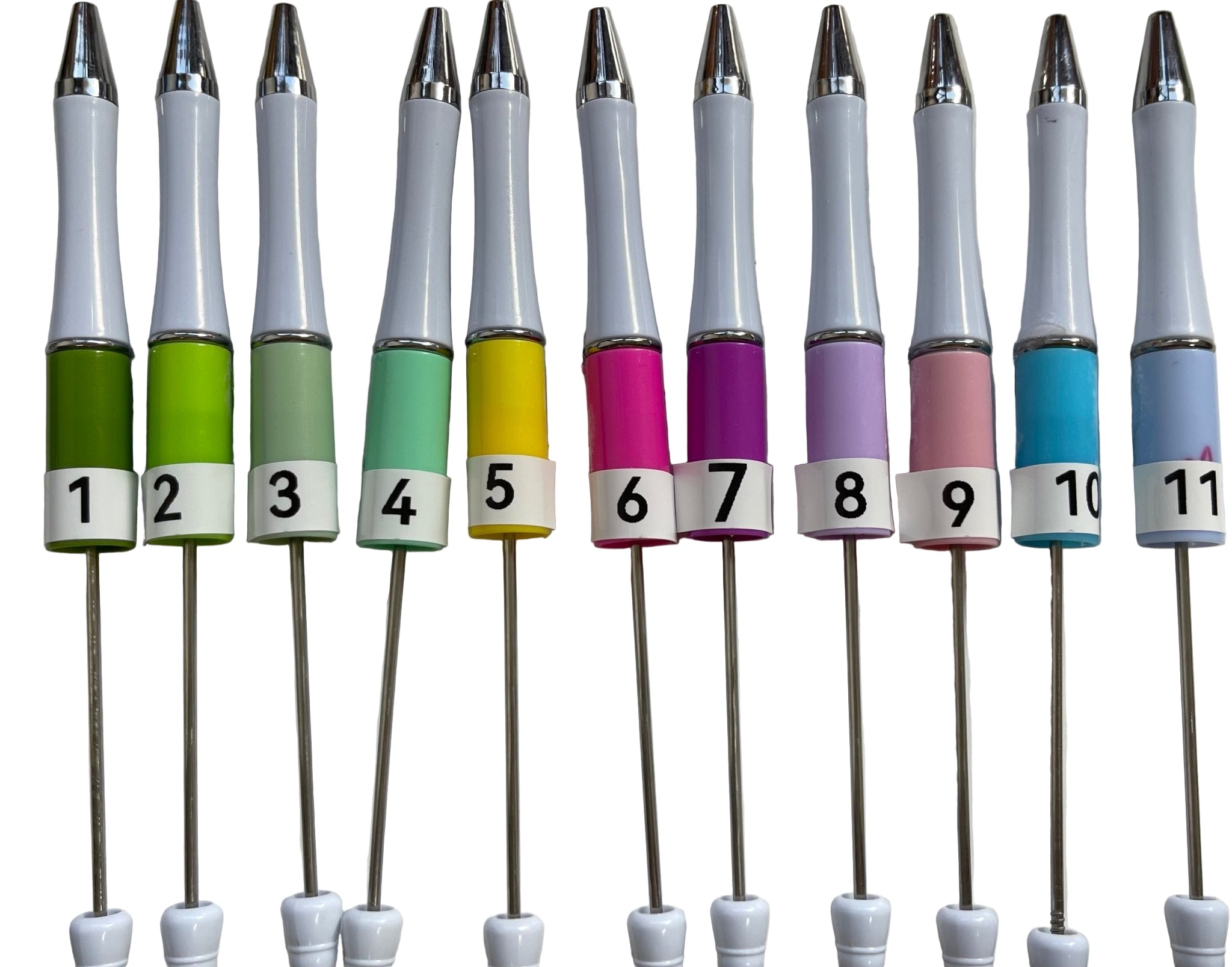 153j, Beadable DIY two color pen - Romo bead